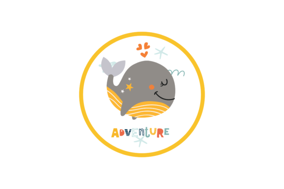 Download Sea Theme Stickers - Whale Svg Ocean - Ocean Collection