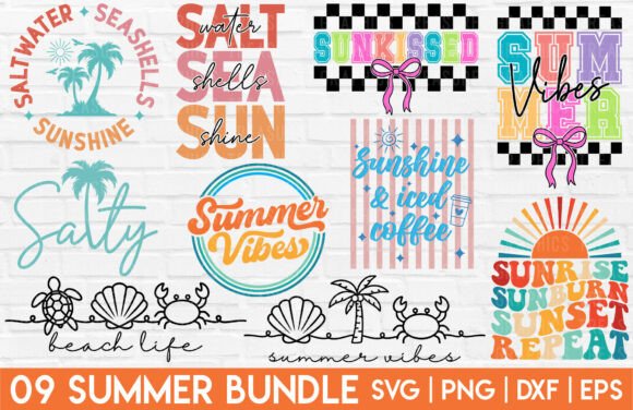 Download Summer SVG Bundle Ocean Beach Vacation - Ocean Collection