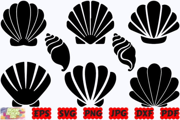 Download Sea Shell SVG | Ocean Life SVG | Sea SVG - Ocean Collection