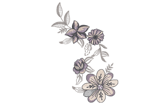 Download Wildflower Embroidery Design - Wildflower embroidery Collection